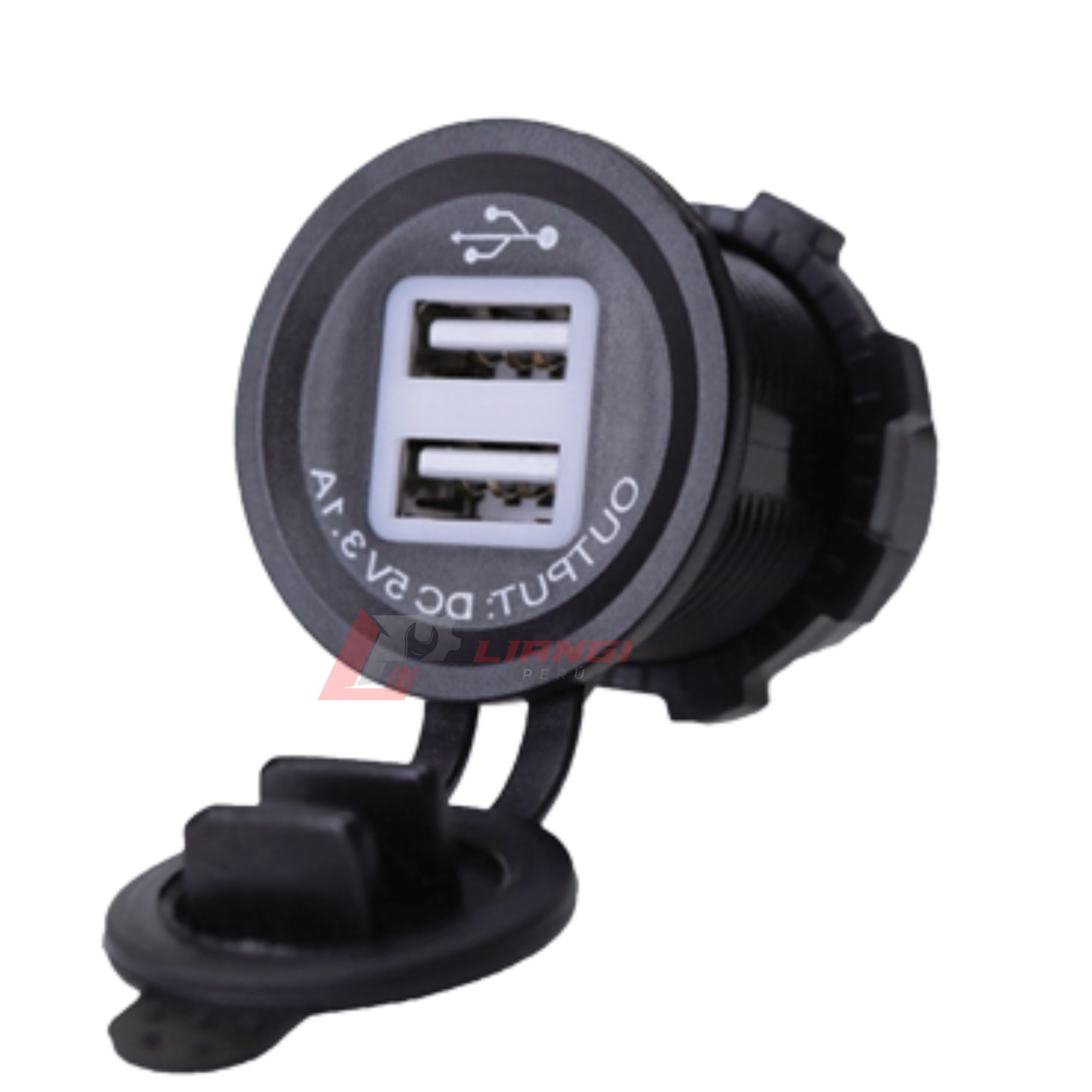 Cargador USB Tipo C 24V para buses