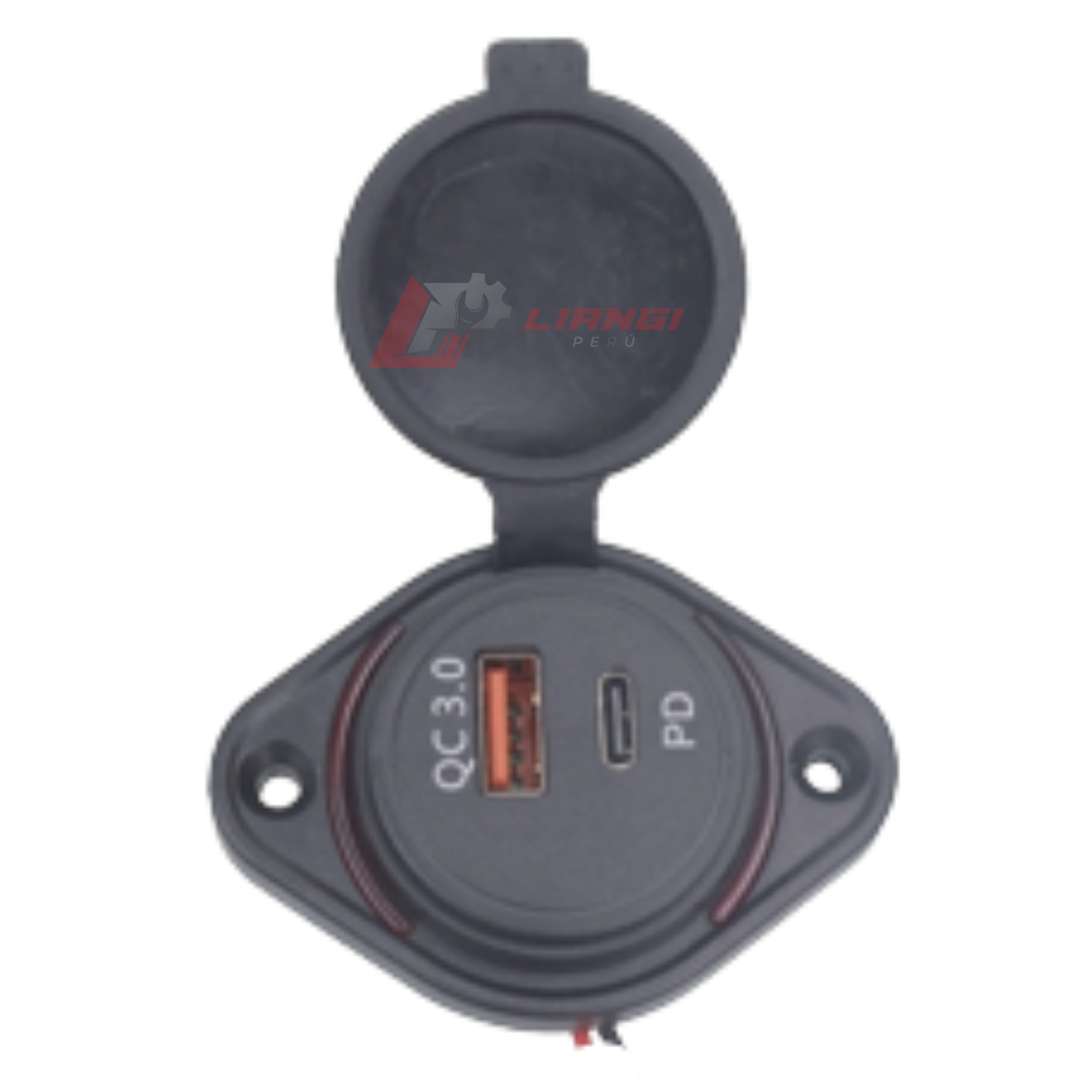 Cargador USB Tipo C 24V para buses